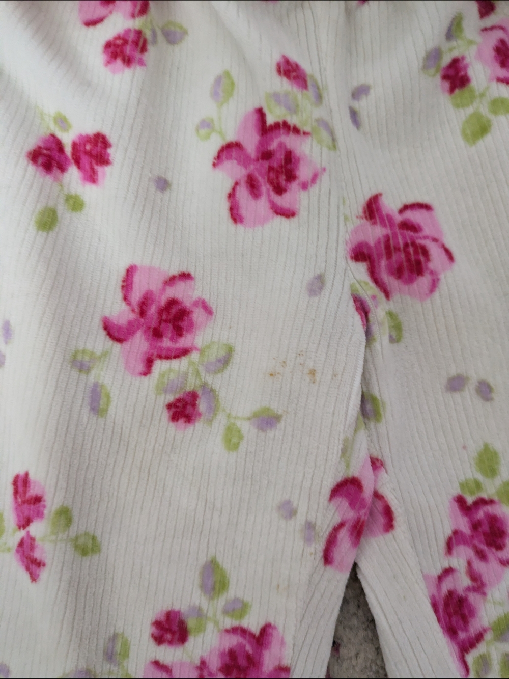 The Children's Place White Set with Pink Floral Print - Picture 2 of 4